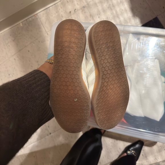 Adidas Gazelle Sneakers - Cream and Green - Picture 3 of 4